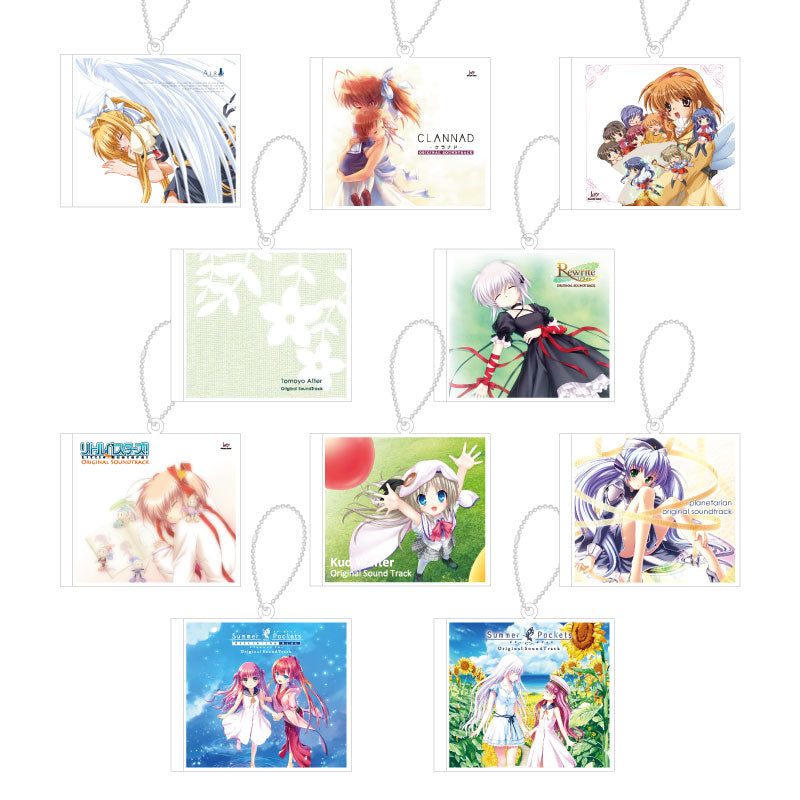 KSL CDジャケット風アクリルキーホルダー(全10種ランダム)