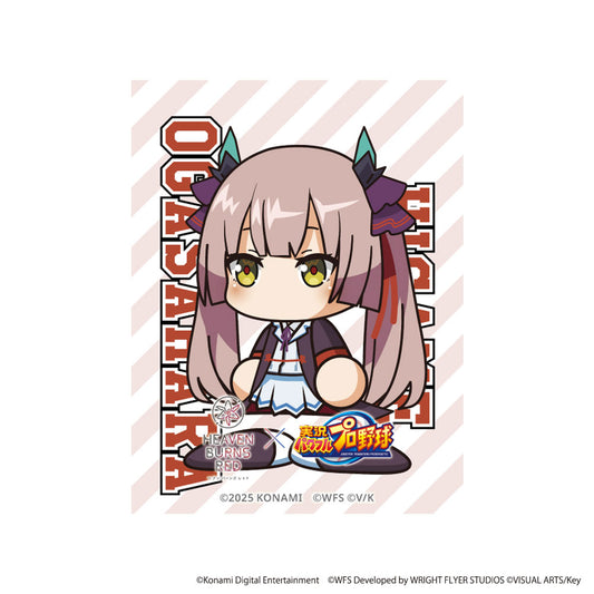 HEAVEN BURNS RED × 実況パワフルプロ野球 小笠原緋雨（パワプロ仕様） アクリルブロック【受注販売】
