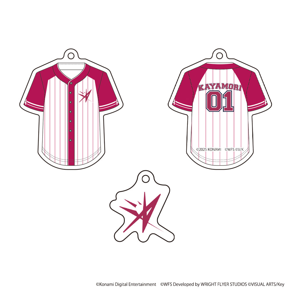 HEAVEN BURNS RED × 実況パワフルプロ野球 第31A部隊 ユニフォームアクリルチャーム【受注販売】