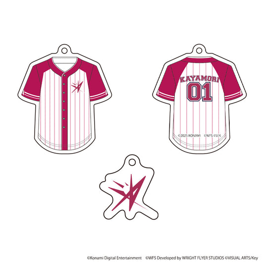 HEAVEN BURNS RED × 実況パワフルプロ野球 第31A部隊 ユニフォームアクリルチャーム