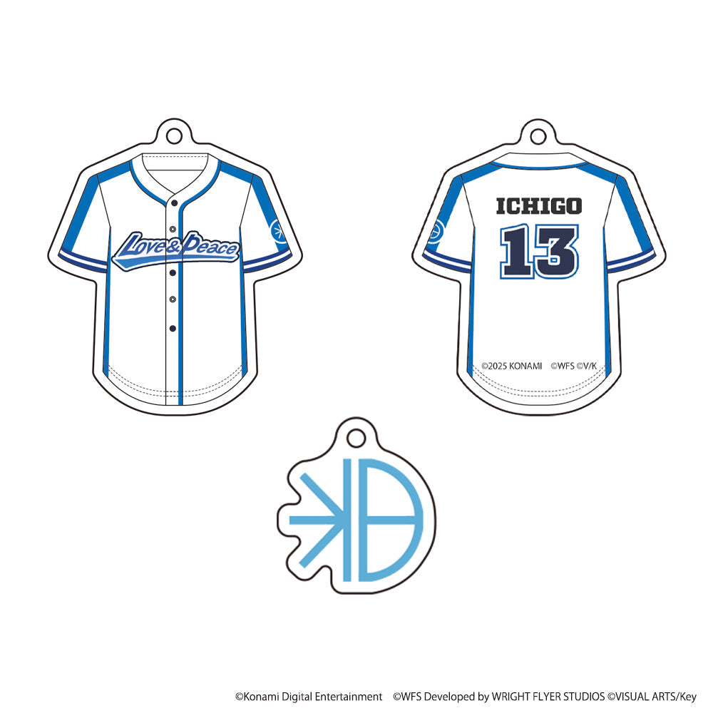 HEAVEN BURNS RED × 実況パワフルプロ野球 第31B部隊 ユニフォームアクリルチャーム