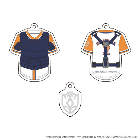 HEAVEN BURNS RED × 実況パワフルプロ野球 第30G部隊 ユニフォームアクリルチャーム【受注販売】
